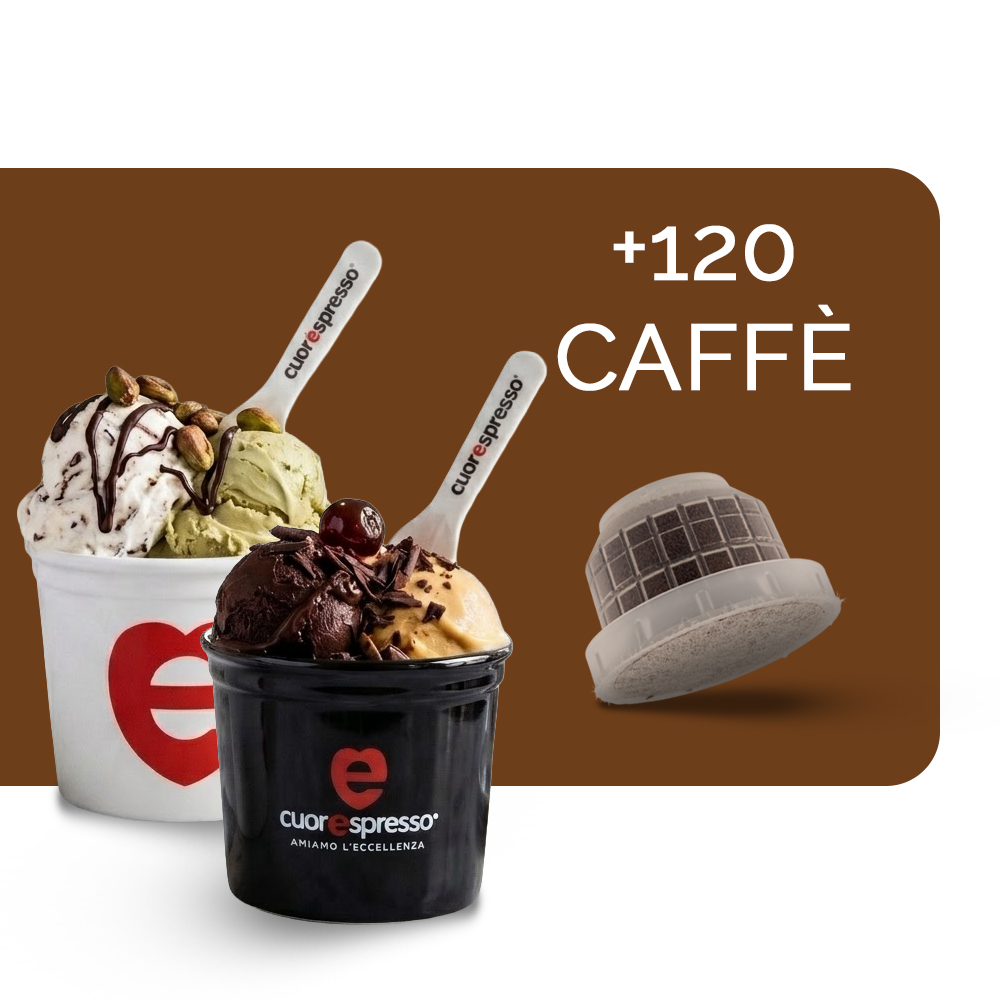 Coppette e 120 caffè